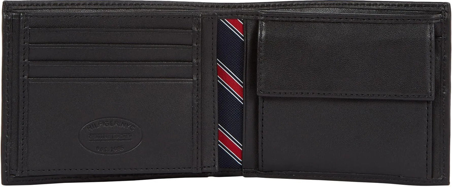 Tommy Hilfiger Men's Eton Trifold Wallet with Coin Slot - Street wear urban
