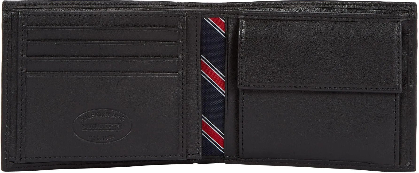 Tommy Hilfiger Men's Eton Trifold Wallet with Coin Slot - Street wear urban